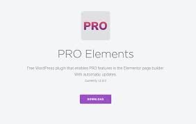 pro elements plugin