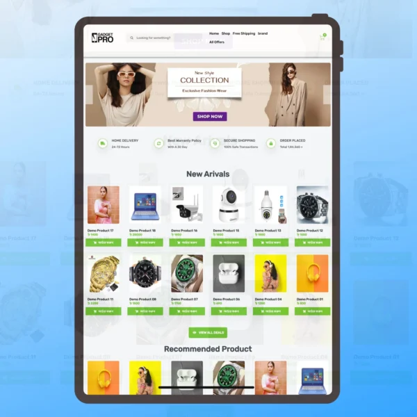 Gadgets Pro – Laravel E-commerce Source Code