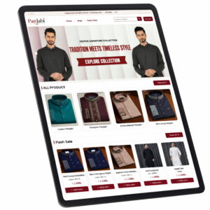 Panjabi Shop Ready eCommerce Website