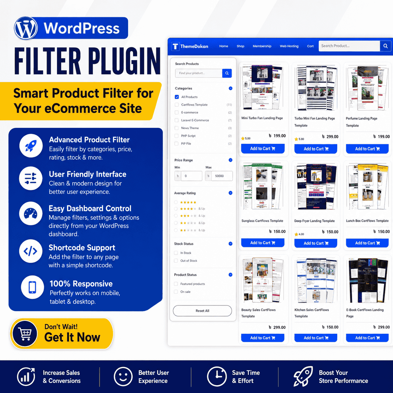 WordPres Product Filter Plugin
