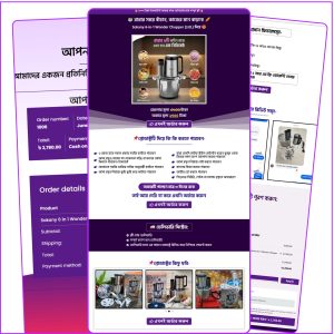 Sokany 6 in 1 Wonder Chopper Landing Page