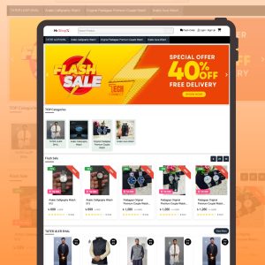 Laravel Ecommerce Website Source Code